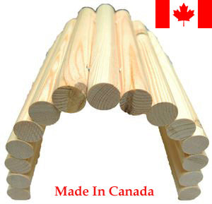 FUNZO Tunnel Natural - Size 8 in x 15 in - Zoo Max