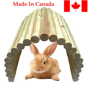 FUNZO Tunnel Natural - Size 12 in x 22 in - Zoo Max