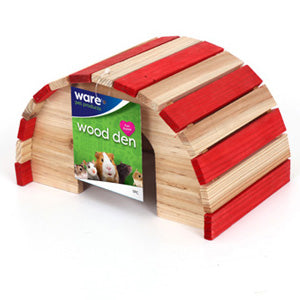Wood Den Hideout - Large - Ware Pet
