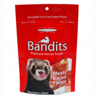 Bandit Ferret Treats - Meaty Bacon - 3 oz. - Marshall Pet Products