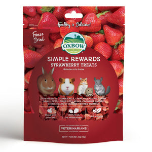 Simple Rewards Strawberry Treats (Oxbow)