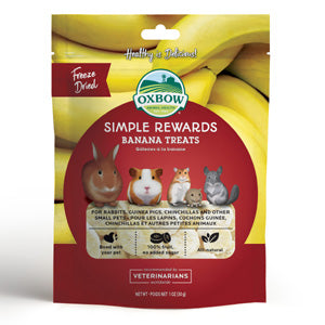 Simple Rewards Banana Treats  (Oxbow)