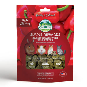 Simple Rewards Baked Treats with Bell Pepper (Oxbow)