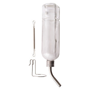 Enriched Life Chew Proof Glass Water Bottle 16 Ounce - Oxbow Animal Health