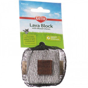 Natural Lava Block with Wood Chews - Kaytee - Super Pet