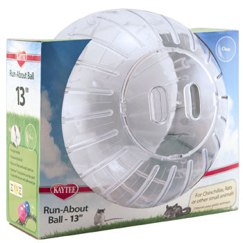 Mega Run-About Ball 13'' Diameter Clear - Super Pet - Kaytee