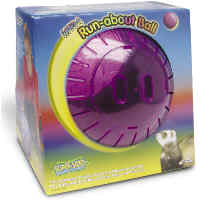 Mega Run-About Ball 13'' Dia Rainbow - Super Pet - Kaytee