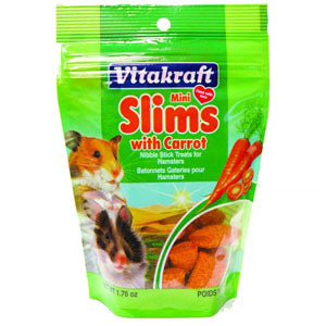 Vitakraft Hamster Mini Slims with Carrot 1.76 Ounce