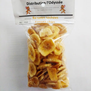 Dried Bananas Sliced 120 Gram in Large Re-Sealable Bag