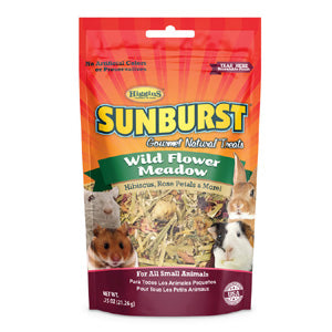 Sunburst Wild Meadow Hay Gourmet Natural Treats 0.75 oz - Higgins Premium Pet