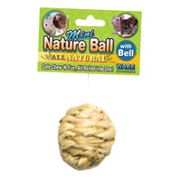 Mini Nature Ball with Bell (Ware)  2.5 in. Dia.