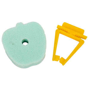 Apple Mineral Lick with Free Cage Holder - Ware Pet