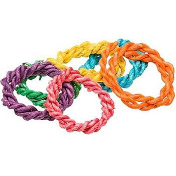Carnival Crops Colourful Chew Rings - 6 Pieces - Ware Pet