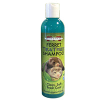 Ferret Flea and Tick Shampoo w Tea Tree Oil 8 oz. - Marshall Pet Products