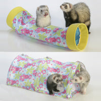 Floral Pattern Tube Connect-N-Play - Marshall Pet Products