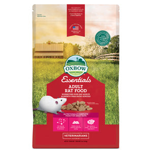 Oxbow Essential - Adult Rat Food (Regal Rat) - 3 lb Bag.