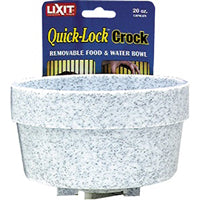 Easy-On Quick-Lock Crock 10 oz. - Colour: Granite