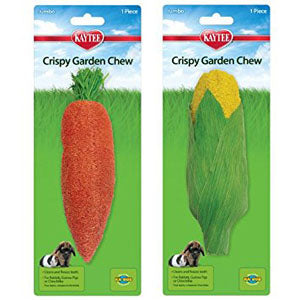 Kaytee Crispy Garden Chew Carrot or Corn Kabob Family of Fun 1-Piece