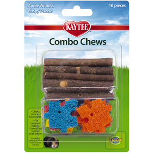 Combo Chew Applewood and Crispy Puzzle - Kaytee - Super Pet